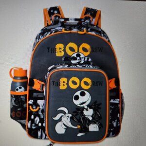 The Nightmare Before Christmas Backpack with Water Bottle for KIds